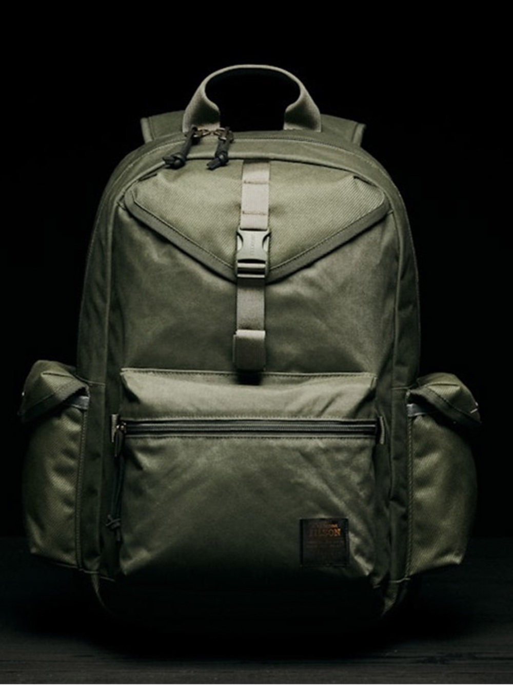 Filson Olive Green Utility Backpack for Men